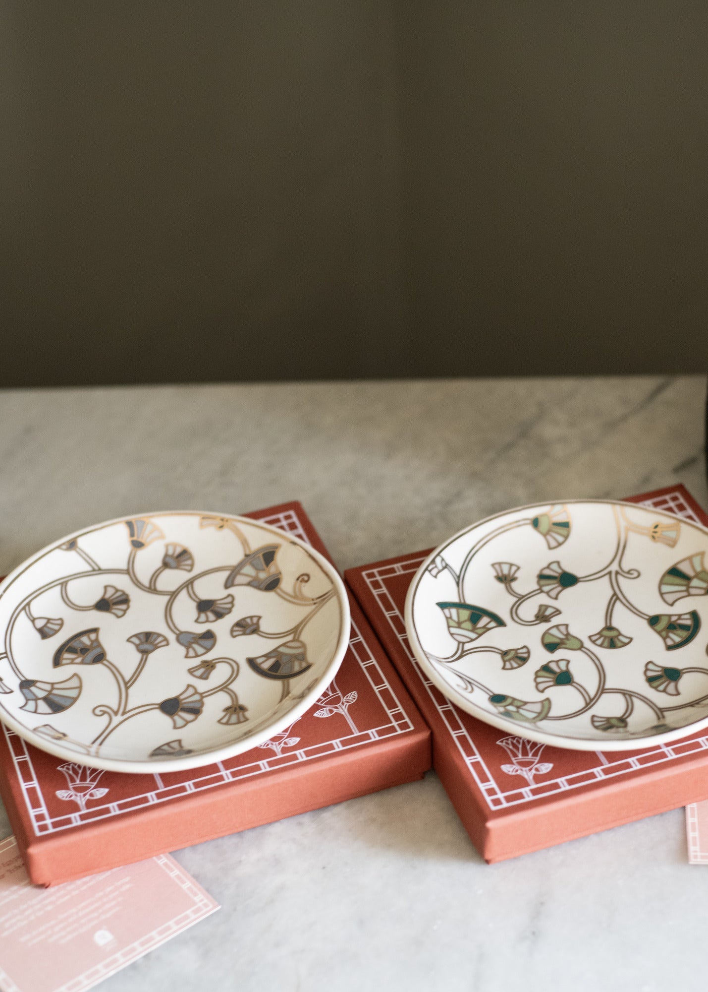 The Green Egyptian Lotus Plate