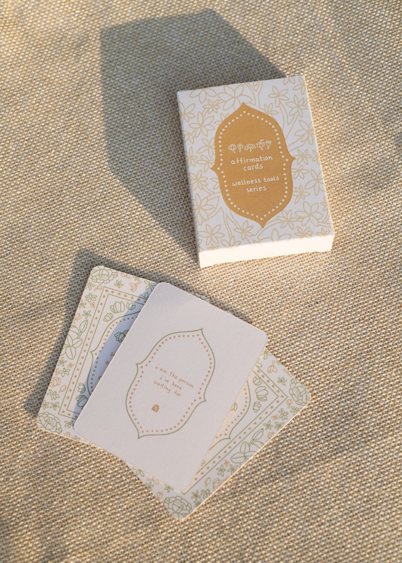 affirmation cards box
