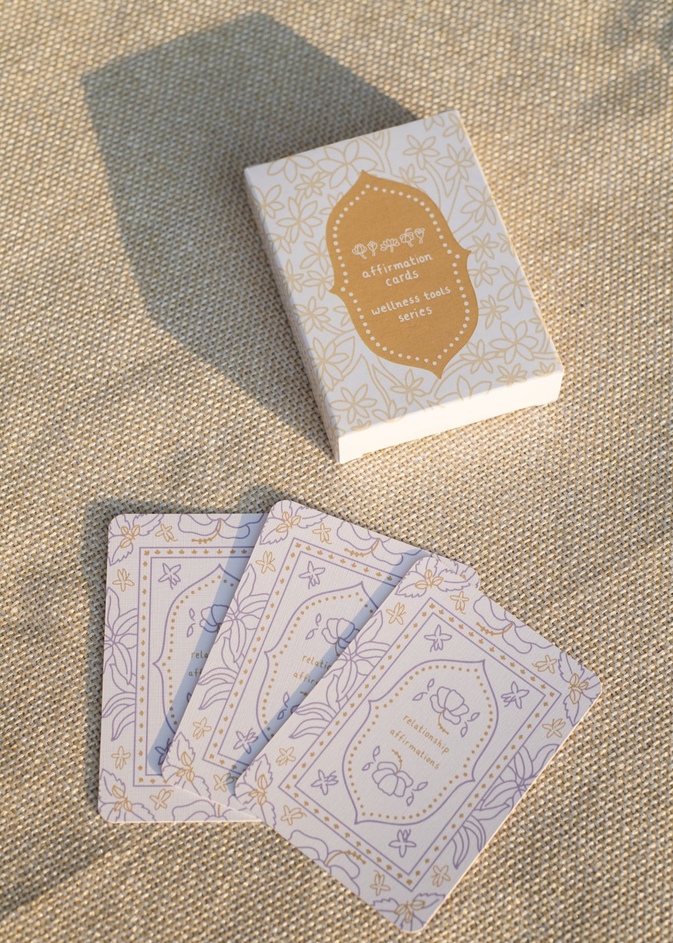 affirmation cards box