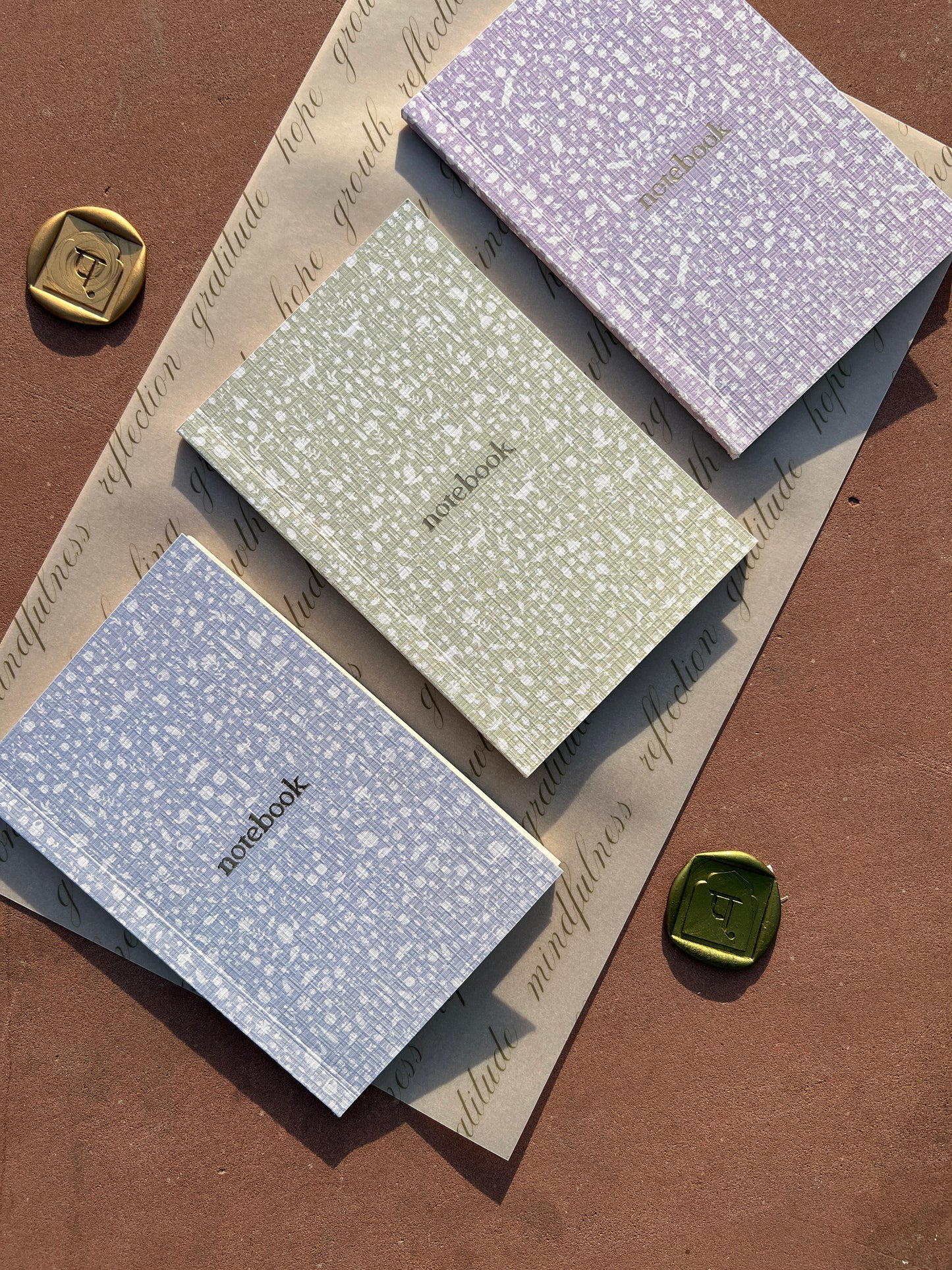 mindfulness themed pocket notebook