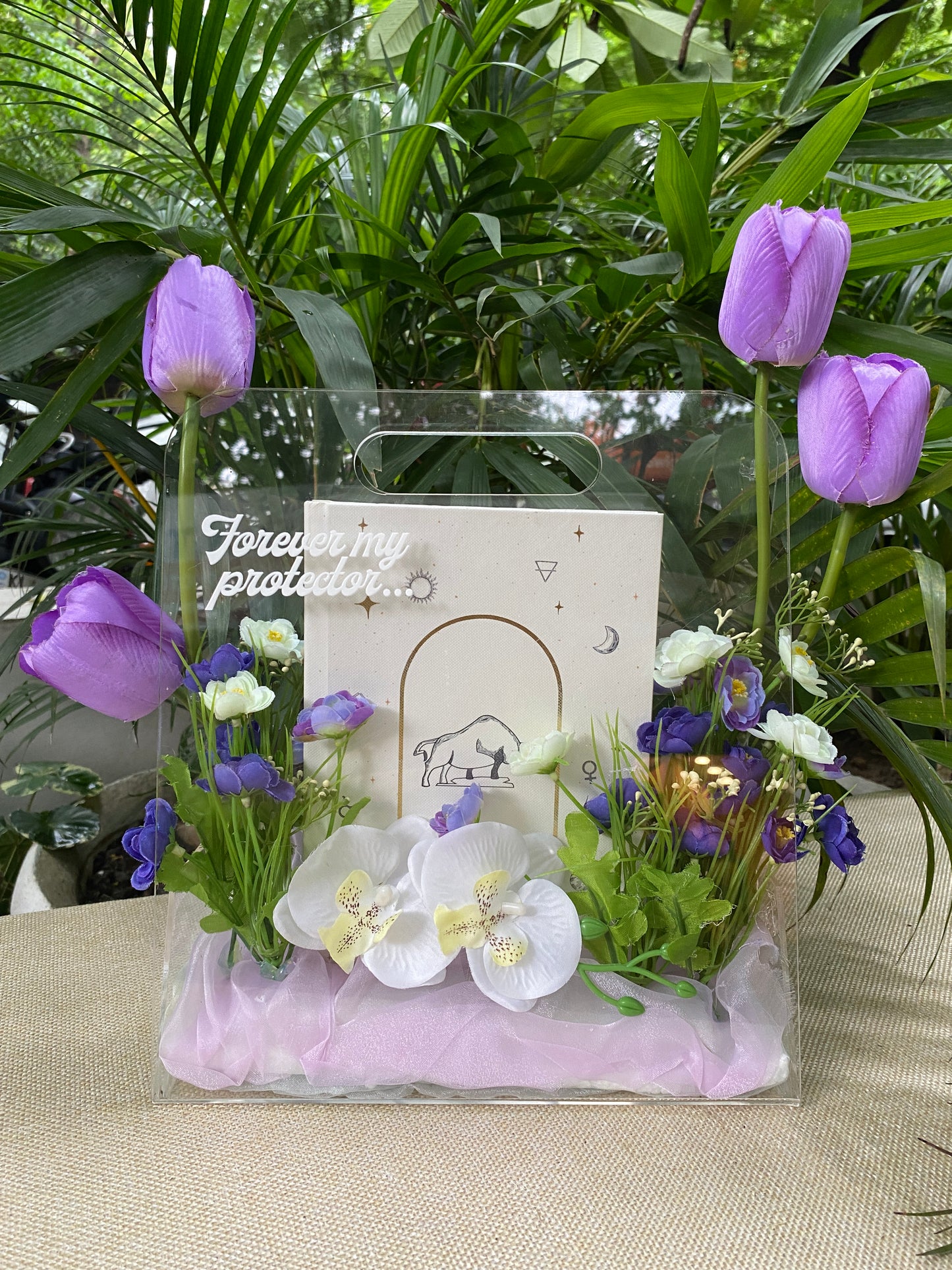 forever my protector acrylic gift bag: patrika x the poppy house co.