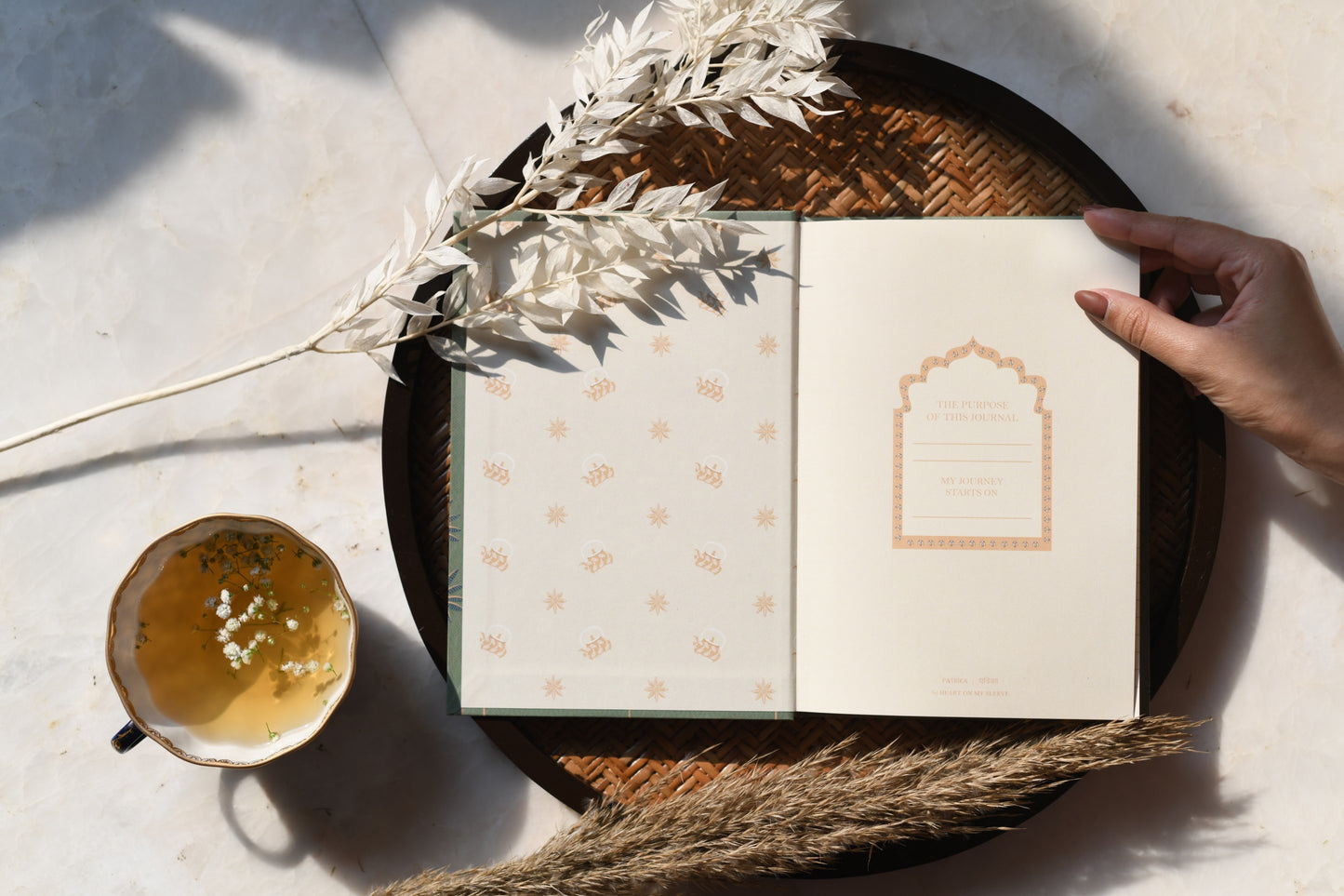 healing themed journal