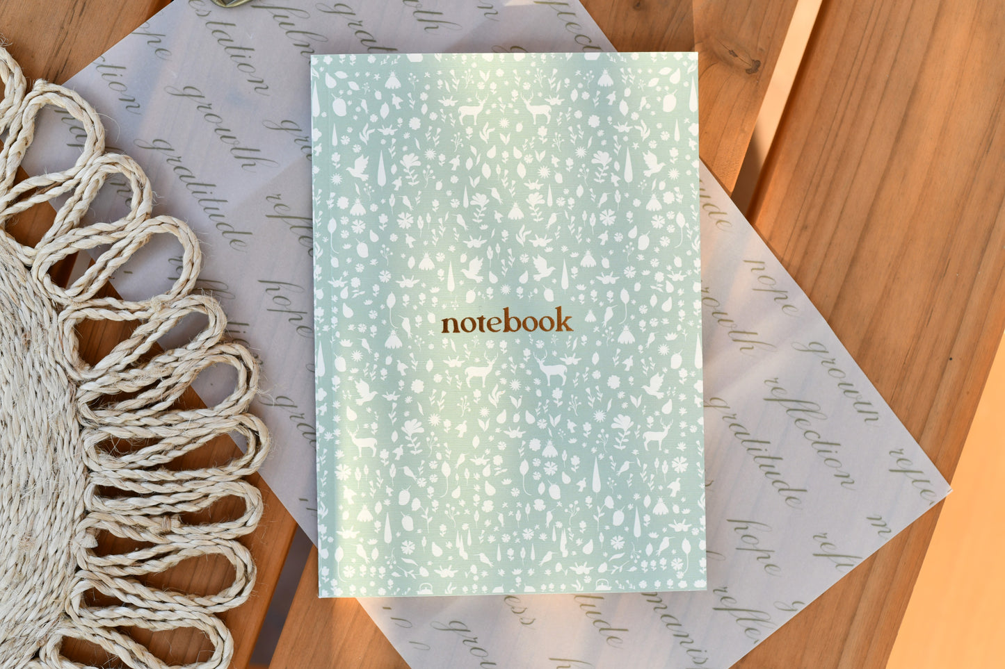 hope themed notebook