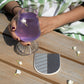 The Blue Egyptian Palm Leaf Coaster