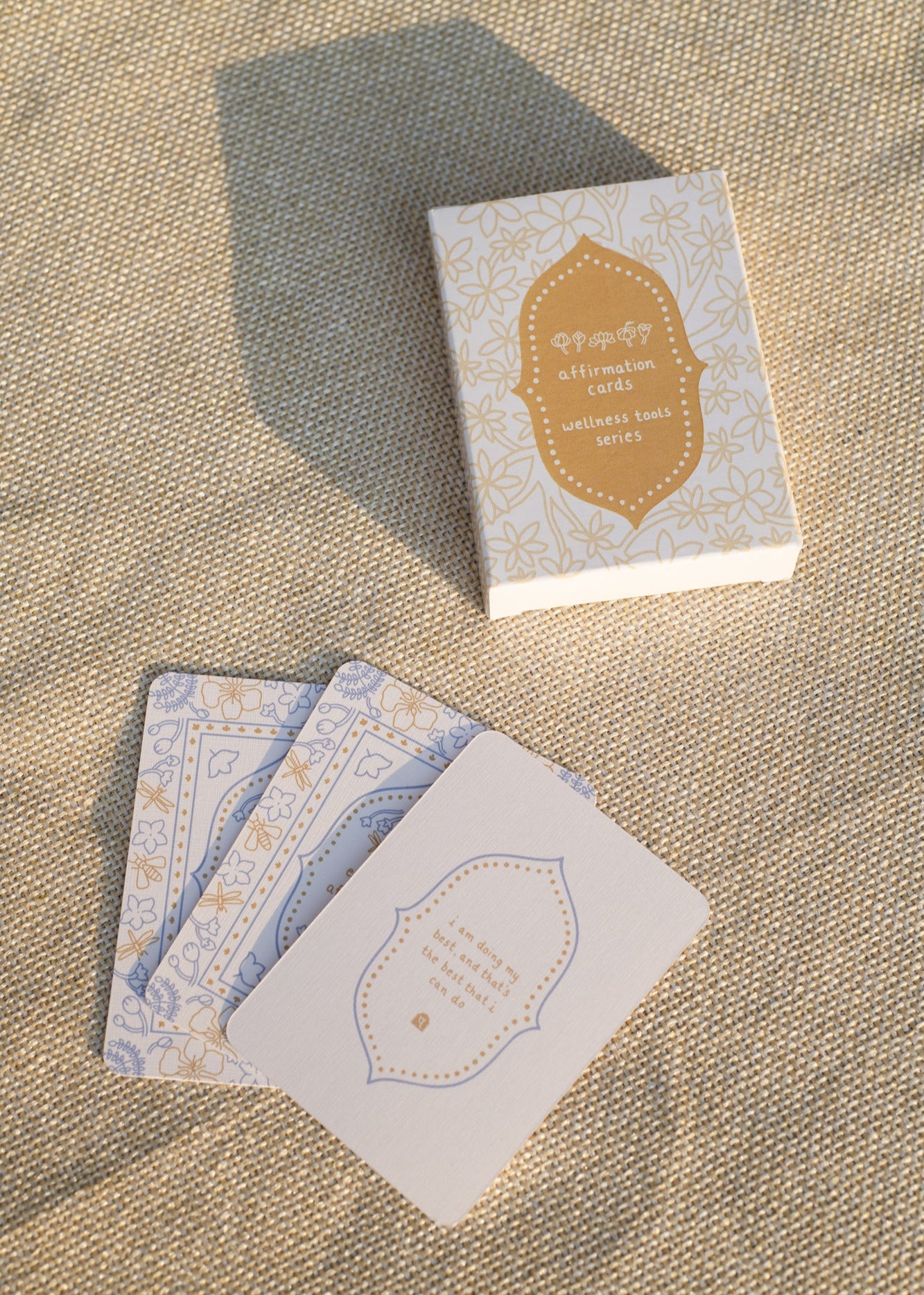affirmation cards box