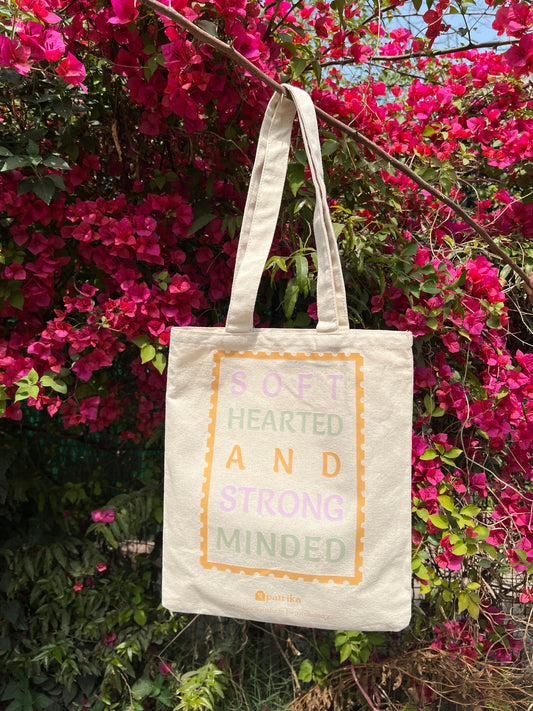 heart and mind tote bag