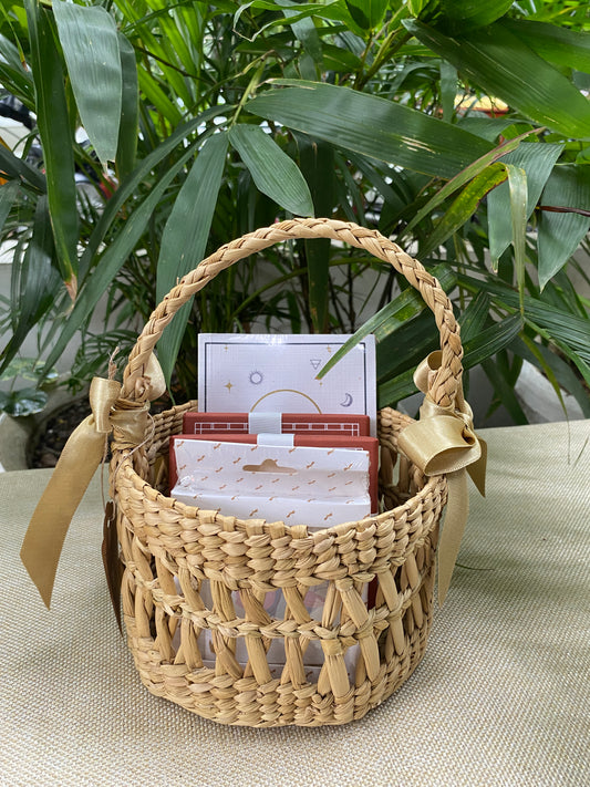 the 'gracious guest' gift basket