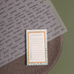 'so here's the plan' notepad
