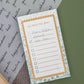 'so here's the plan' notepad
