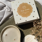 calm diya candle