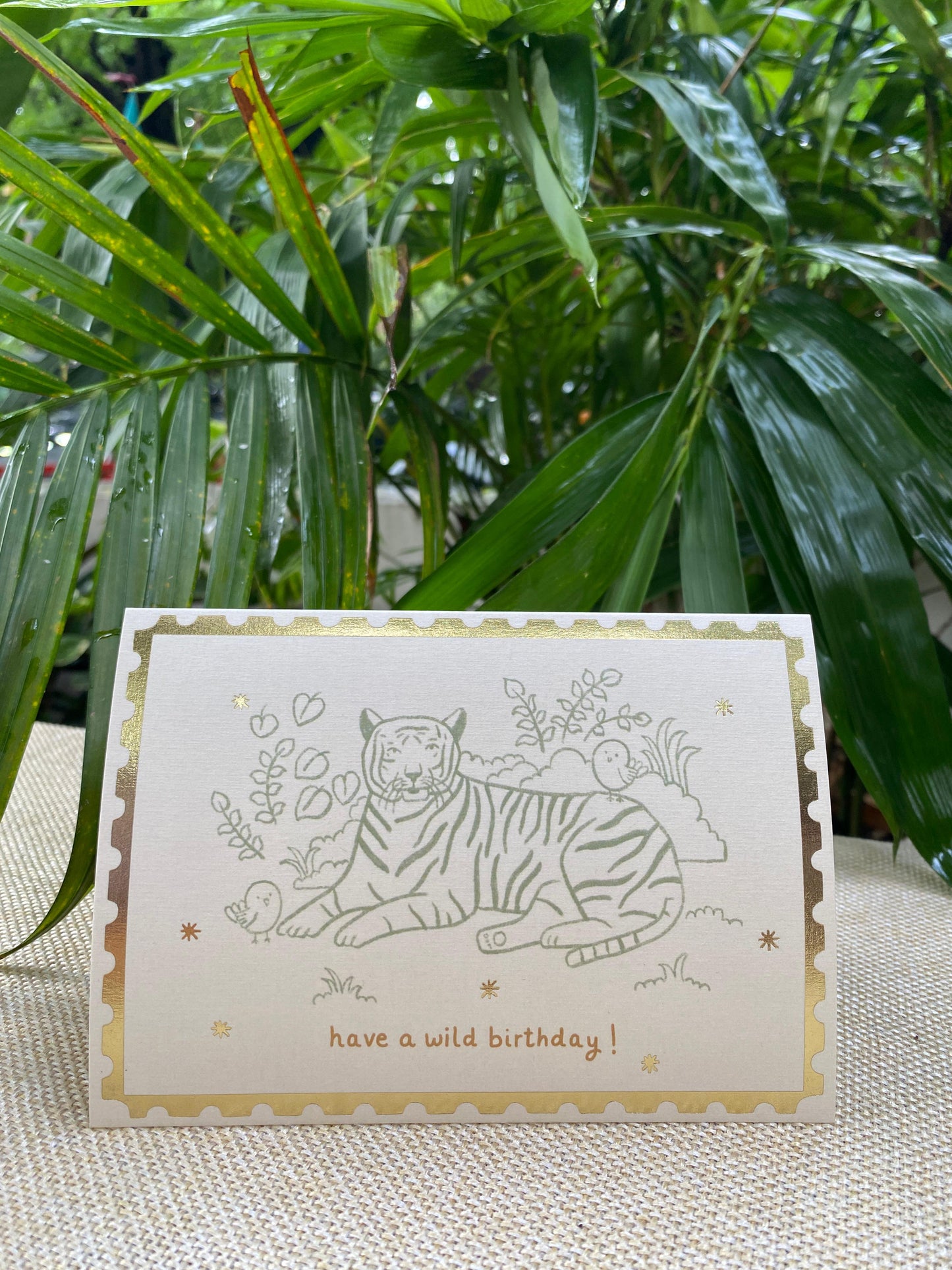 'wild birthday' birthday card