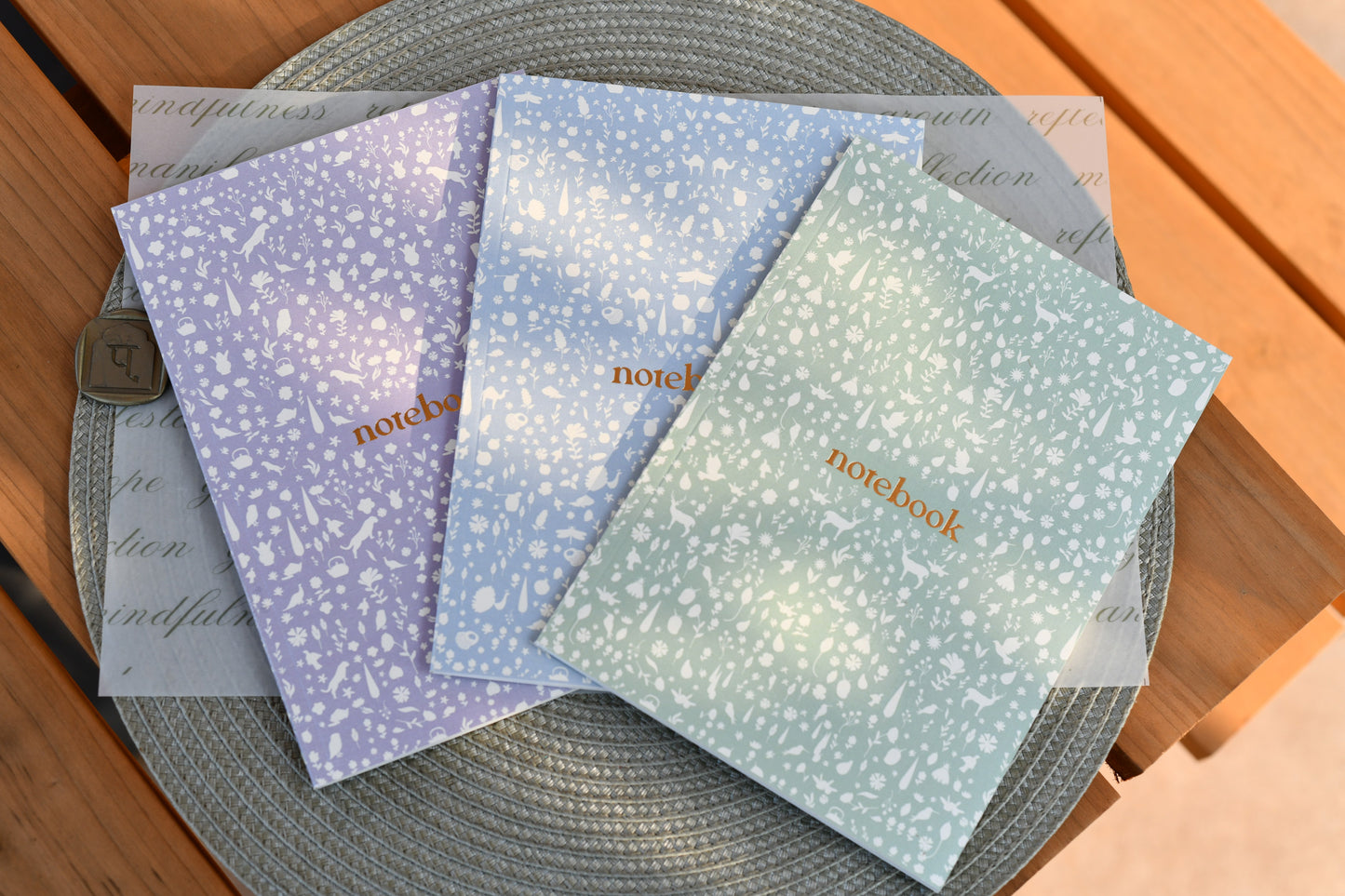mindfulness themed notebook